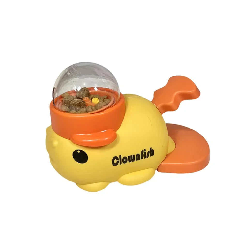 Interactive Duck Dog Treat Dispenser Toy