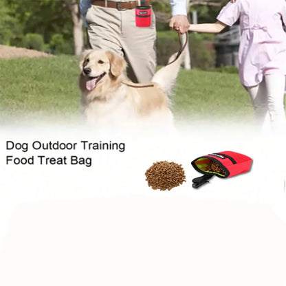 Dog Training Treat Pouch - Hands-Free Waist Bag for Obedience & Agility Training