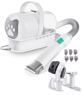 7-in-1 Professional Pet Grooming Kit - Complete Trimming, Deshedding & Nail Care Set