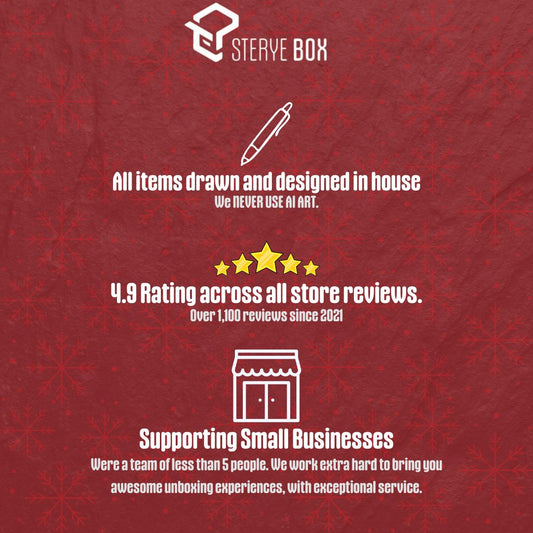 The Horror Mystery Box - 3 Sizes